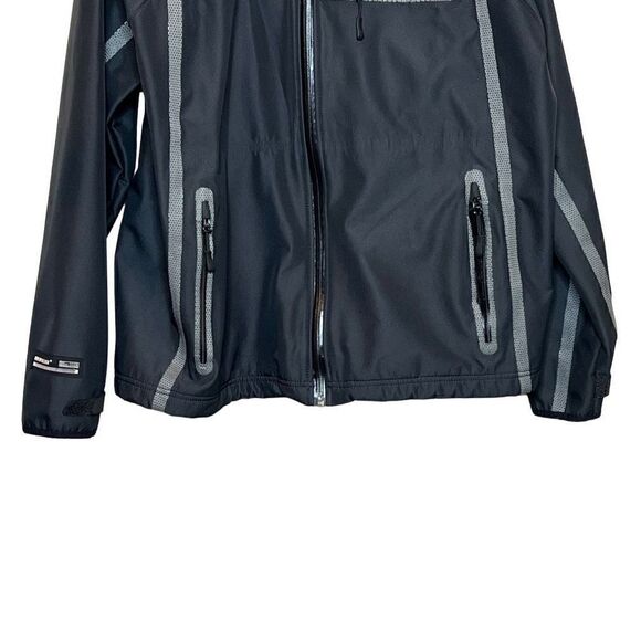 Caterpillar black fleece lined weatherproof jacket size L - Picture 4 of 16